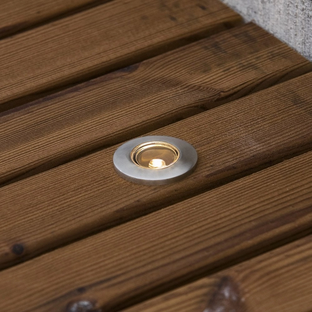 Vlonderspot Mini Led - 12V enkele uitbreiding grijs KonstSmide 7318307480009
