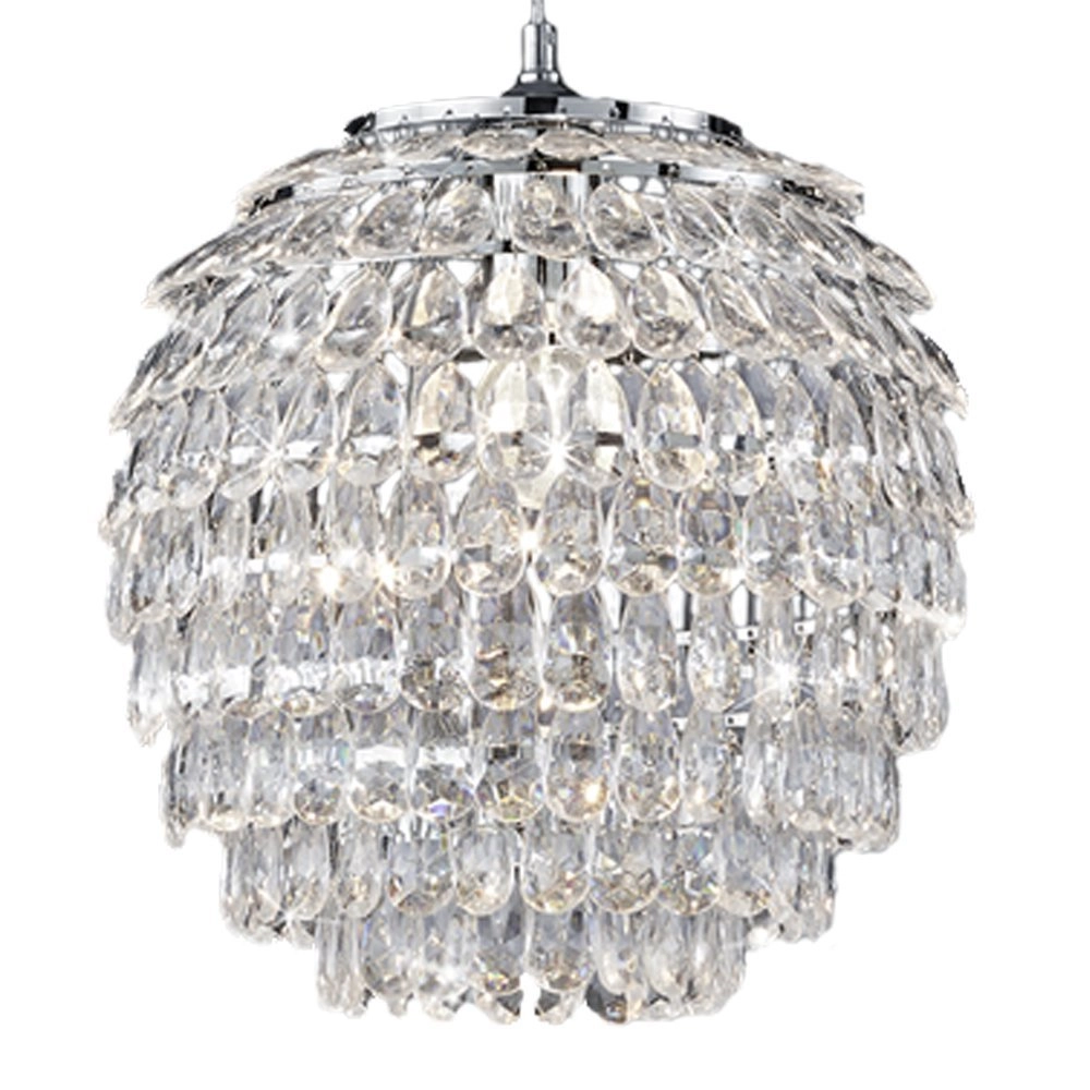 Moderne Hanglamp Petty met kristal 35cm
