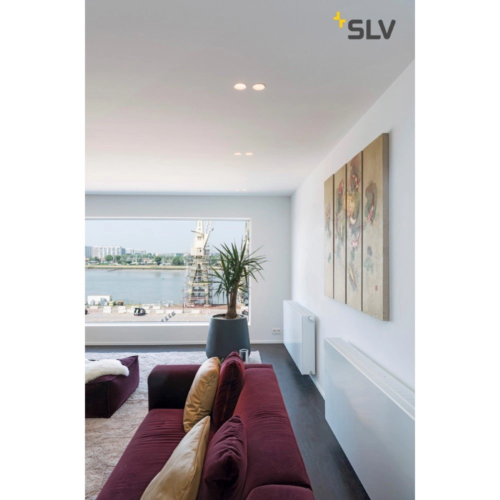 Inbouwspot Horn wit 10,5cm SLV 4024163150118