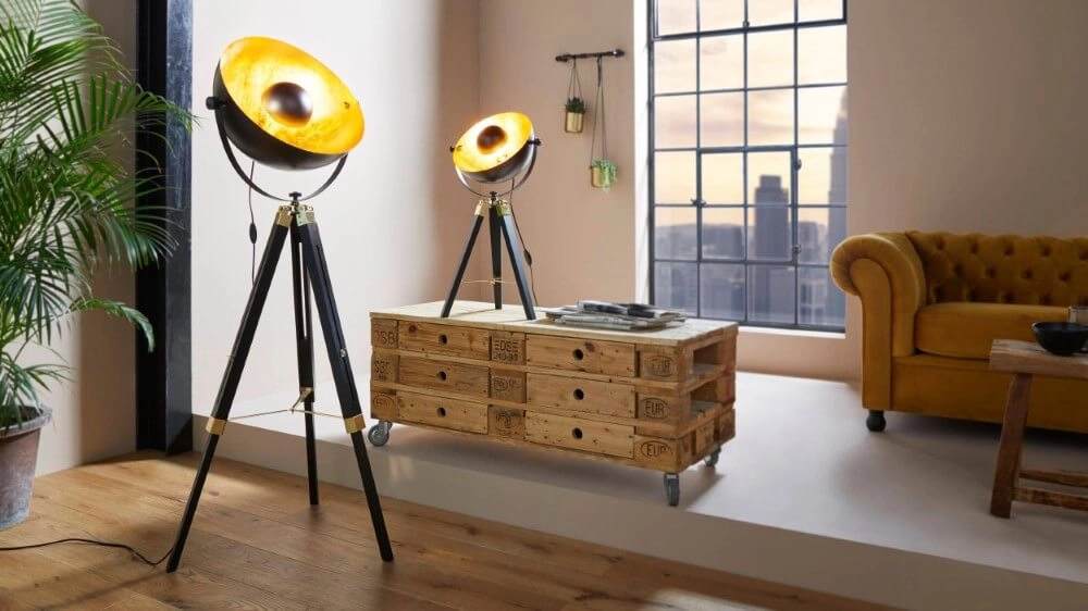 Vloerlamp Covaleda Tripod Eglo 9002759496180