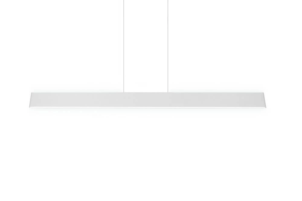 Led kantoor hanglamp Galway 150cm - wit Trio 4017807616682