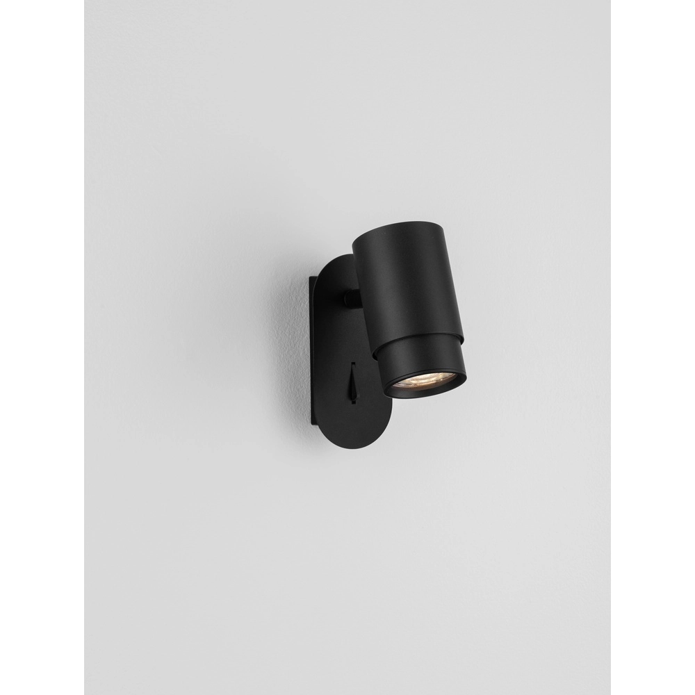 Bedlampje Nime zwart Lyora 5212017476388