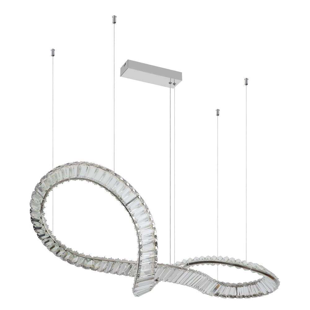 Design hanglamp Neil uniek chroom Globo 9007371507412