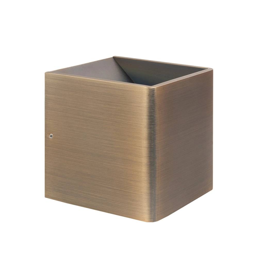 Design opbouwspot Stretto S koper brons