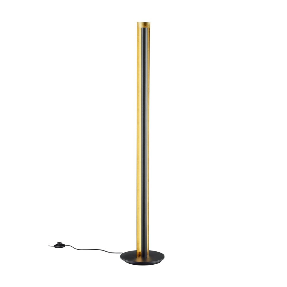Staande backlight Texel 142cm goud met zwart Staande backlight Texel 142cm goud met zwart