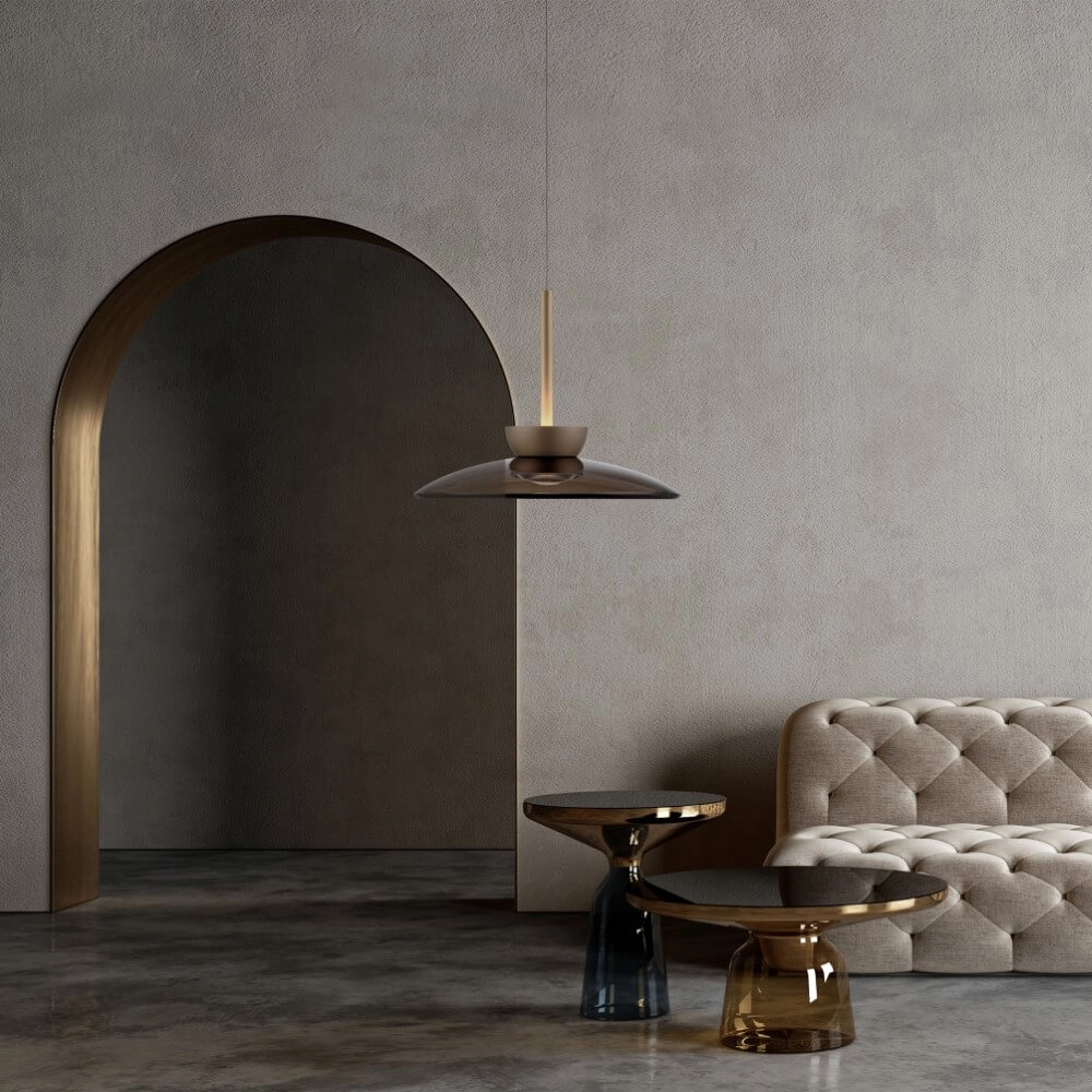 Hanglamp Pure Moon brons Paul Neuhaus 4012248383933