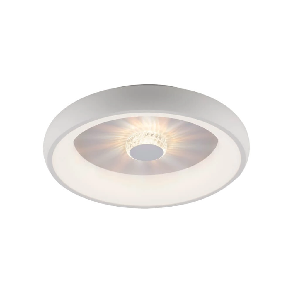 Ronde plafondlamp Vertigo wit Ø 46,5cm Ronde plafondlamp Vertigo wit Ø 46,5cm