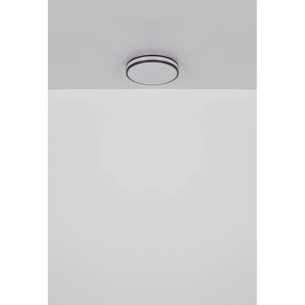 Plafonniere Betha bruin Ø 34cm Globo 9007371453825