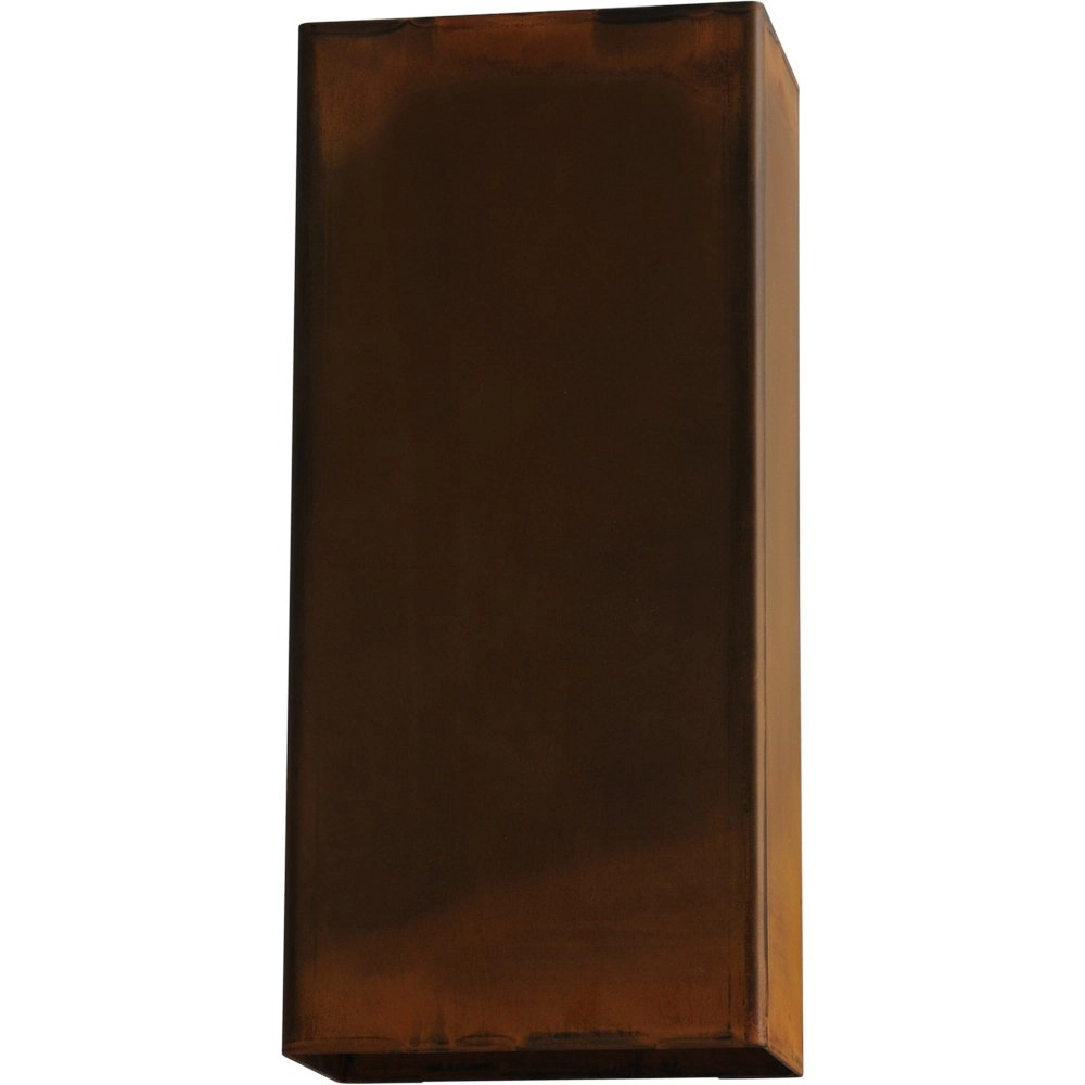 Wandlamp Metallico roestbruin