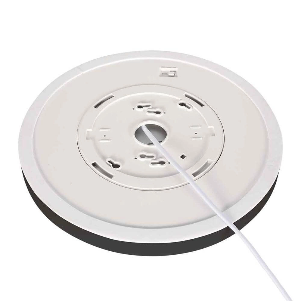 Zwarte plafondlamp Walcie Ø 30cm Steinhauer 8712746176599