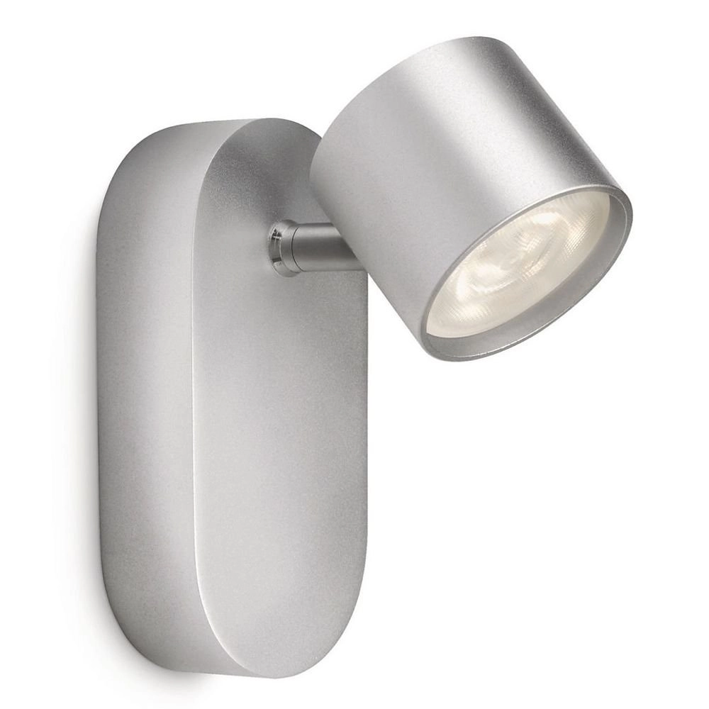 Wandspot Led My Living Star metaalgrijs