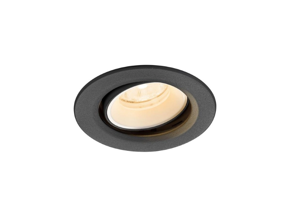 Inbouwspot Numinos Move XS zwart/wit 2700K - 20gr