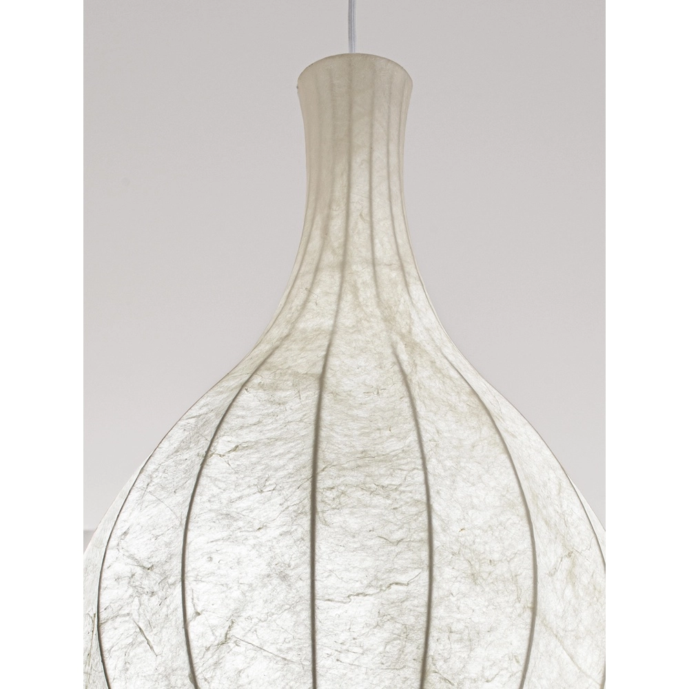 Witte hanglamp Seda Ø 38cm Lyora 5212017477873