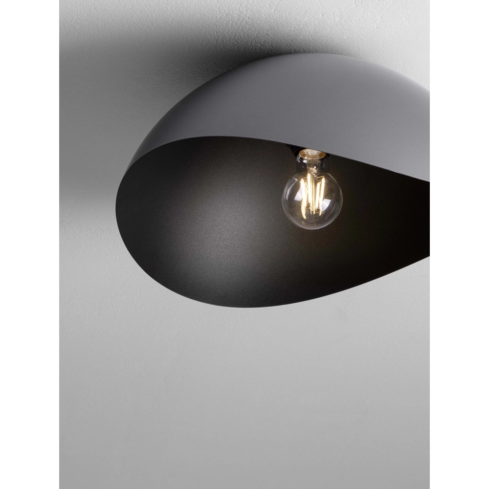 Plafondlamp Opsi zwart Ø 40cm Lyora 5212017458049