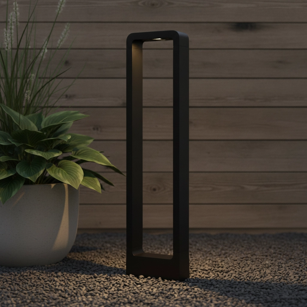 Design tuinlamp Minimal zwart 65cm