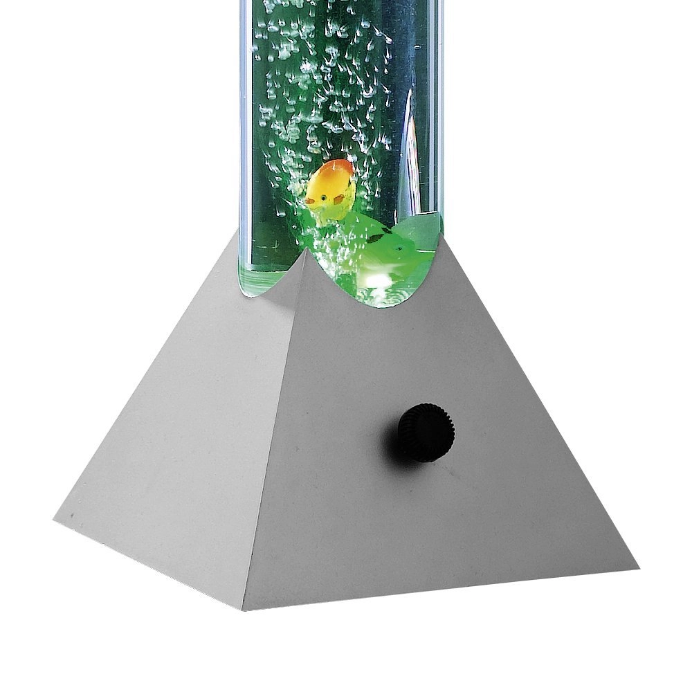 Bubbel vloerlamp Motion Disco met visjes Trio 4017807057614