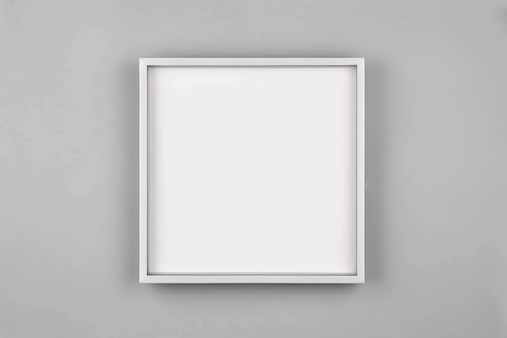 Vierkante zwarte plafonniere Rotonda Trio 4017807577648