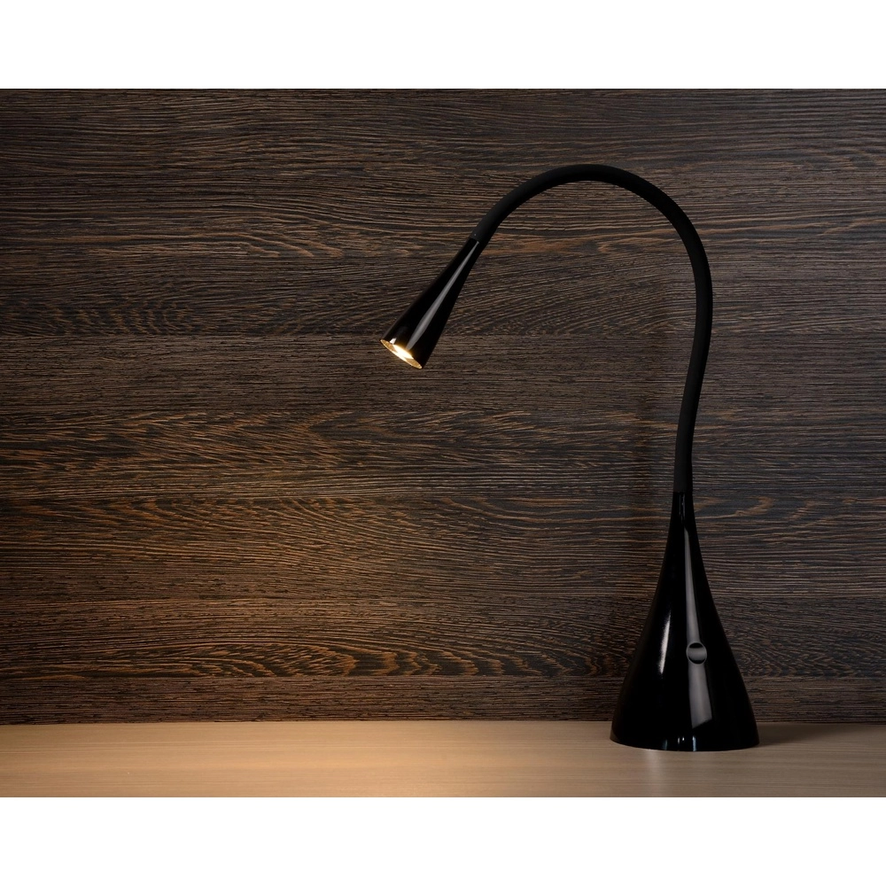 Bureaulamp Zozy zwart Lucide 5411212185389
