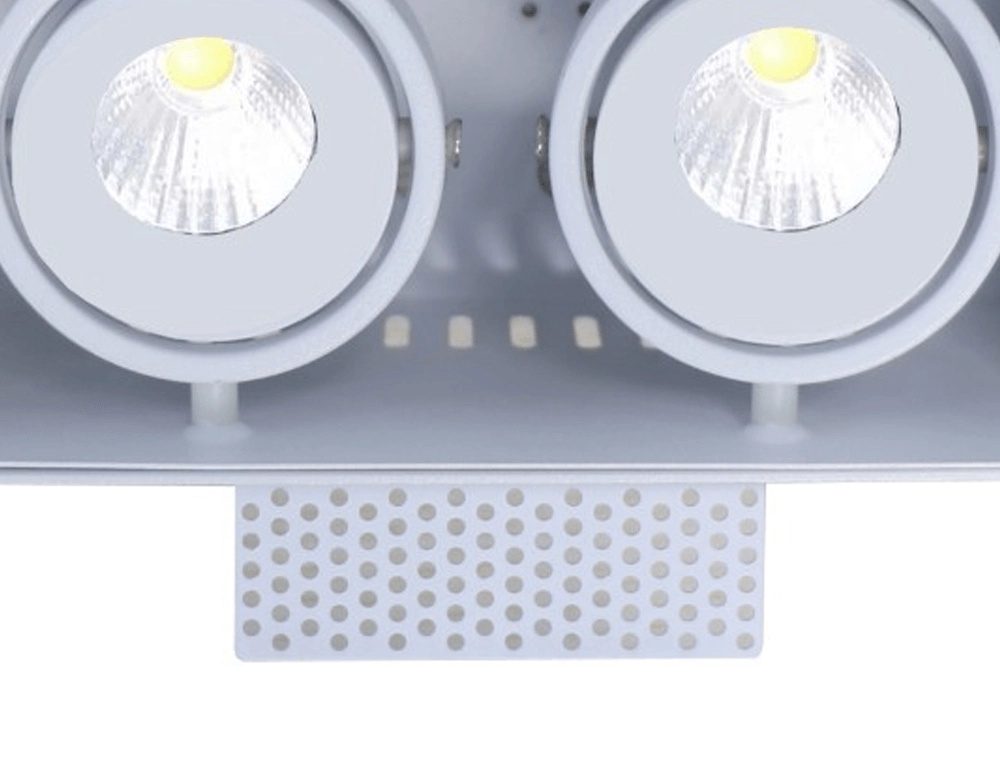 Trimless inbouwspot Trofa 2-lichts wit Artdelight 8719831736096