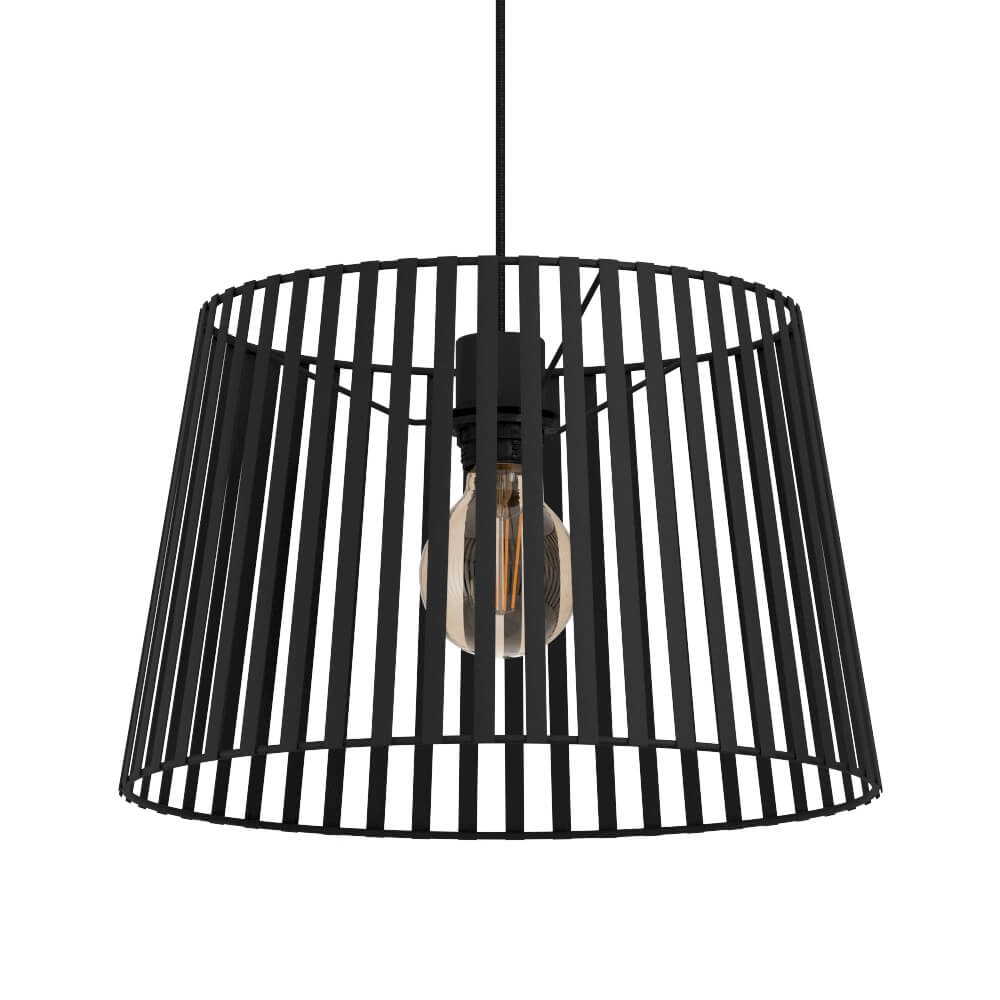 Zwarte draad hanglamp Bogota Stars of Light 9008606220748