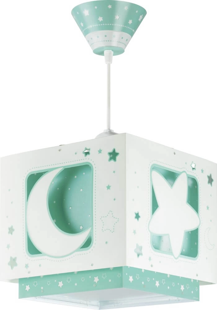 Kinderkamer hanglamp Moonlight turquoise Dalber 8420406800882