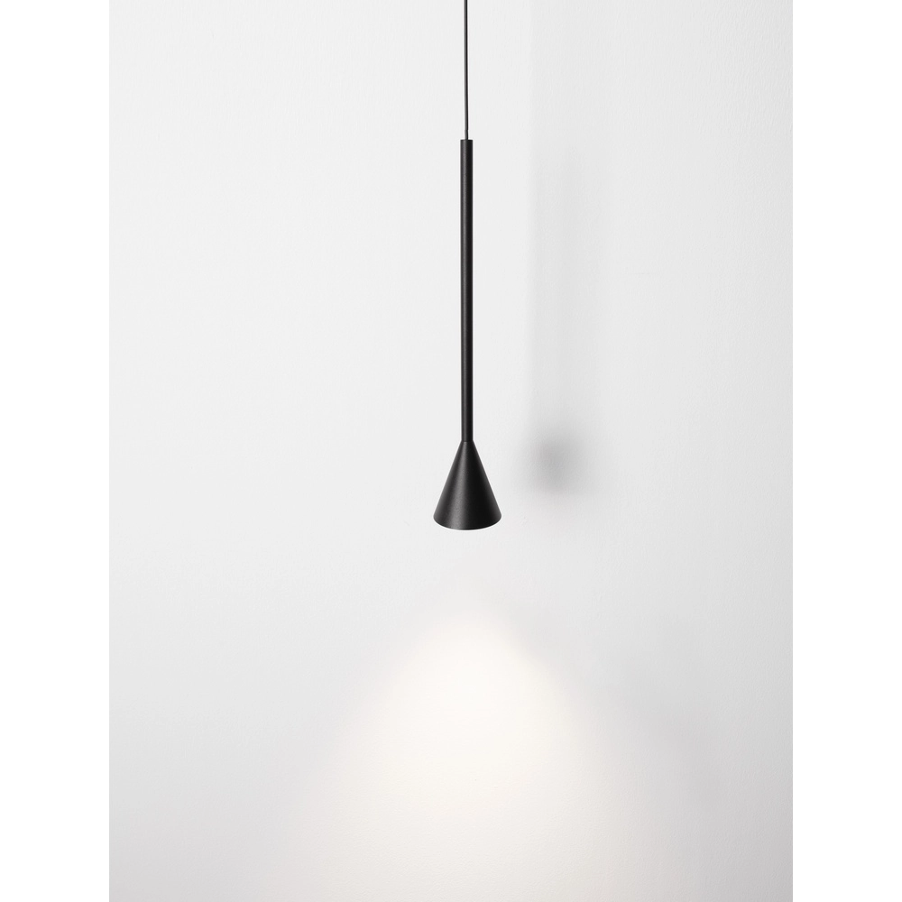 Hanglamp Net enkel zwart Lyora 5212017445278