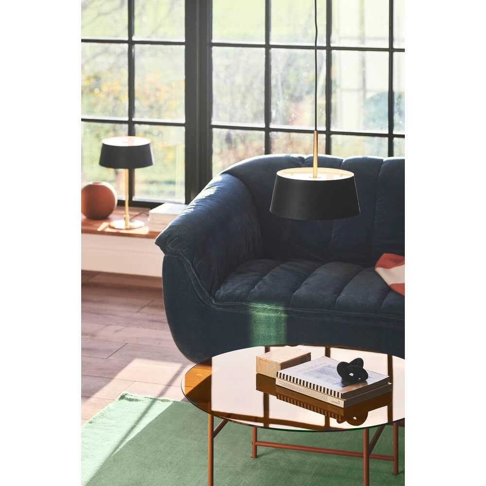 Strakke hanglamp Clasi zwart Ø 29cm Nordlux 5704924015922