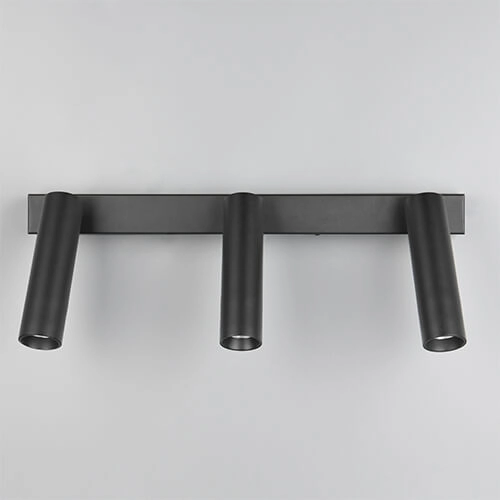 Slanke plafondspot Ambala 3x led - zwart Trio 4017807612646