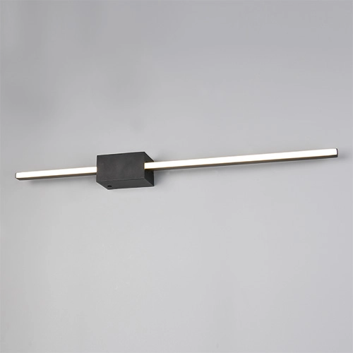 Moderne wandlamp Cassino zwart 70,5cm Trio 4017807683226