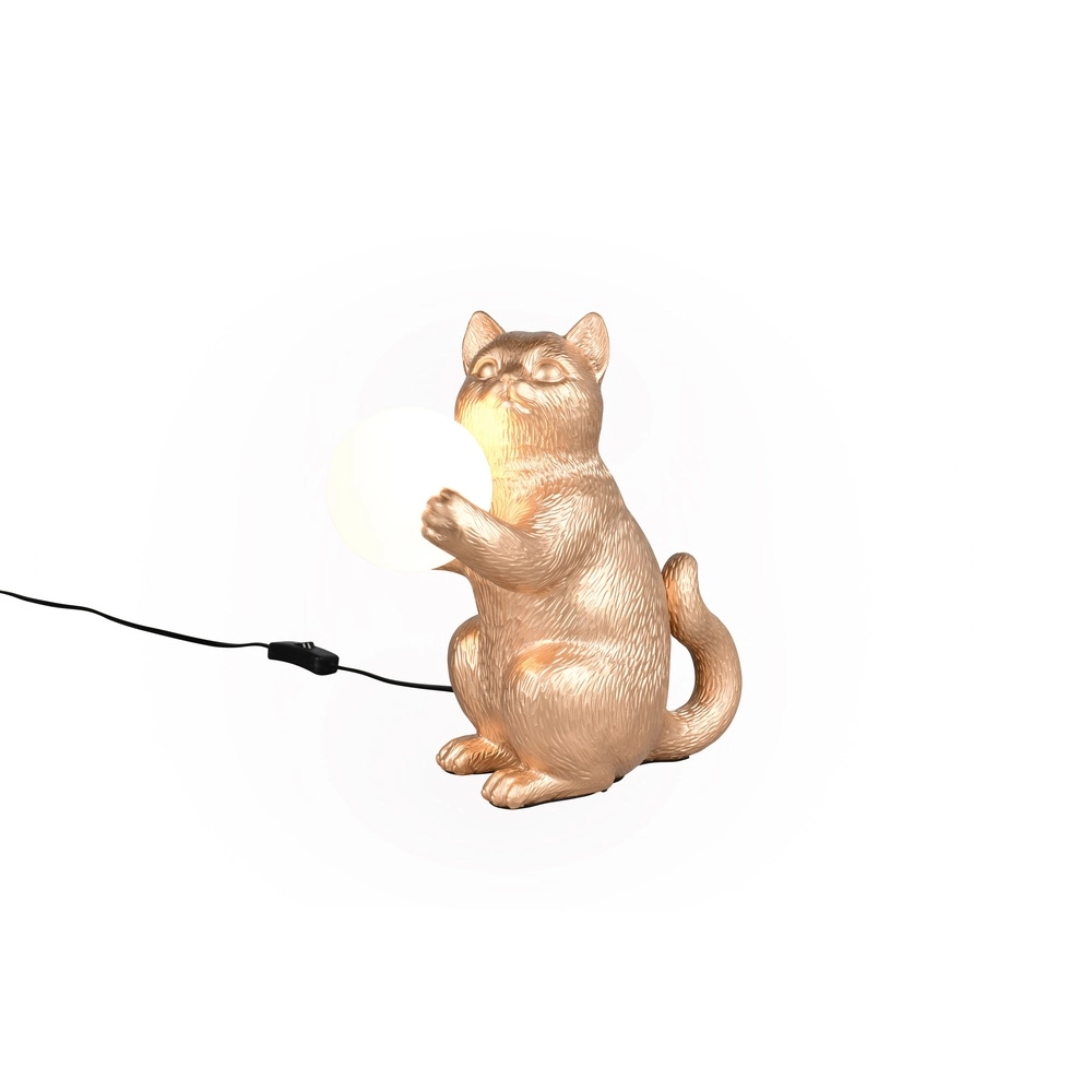 Tafellamp Gatio goud Trio 4017807682083