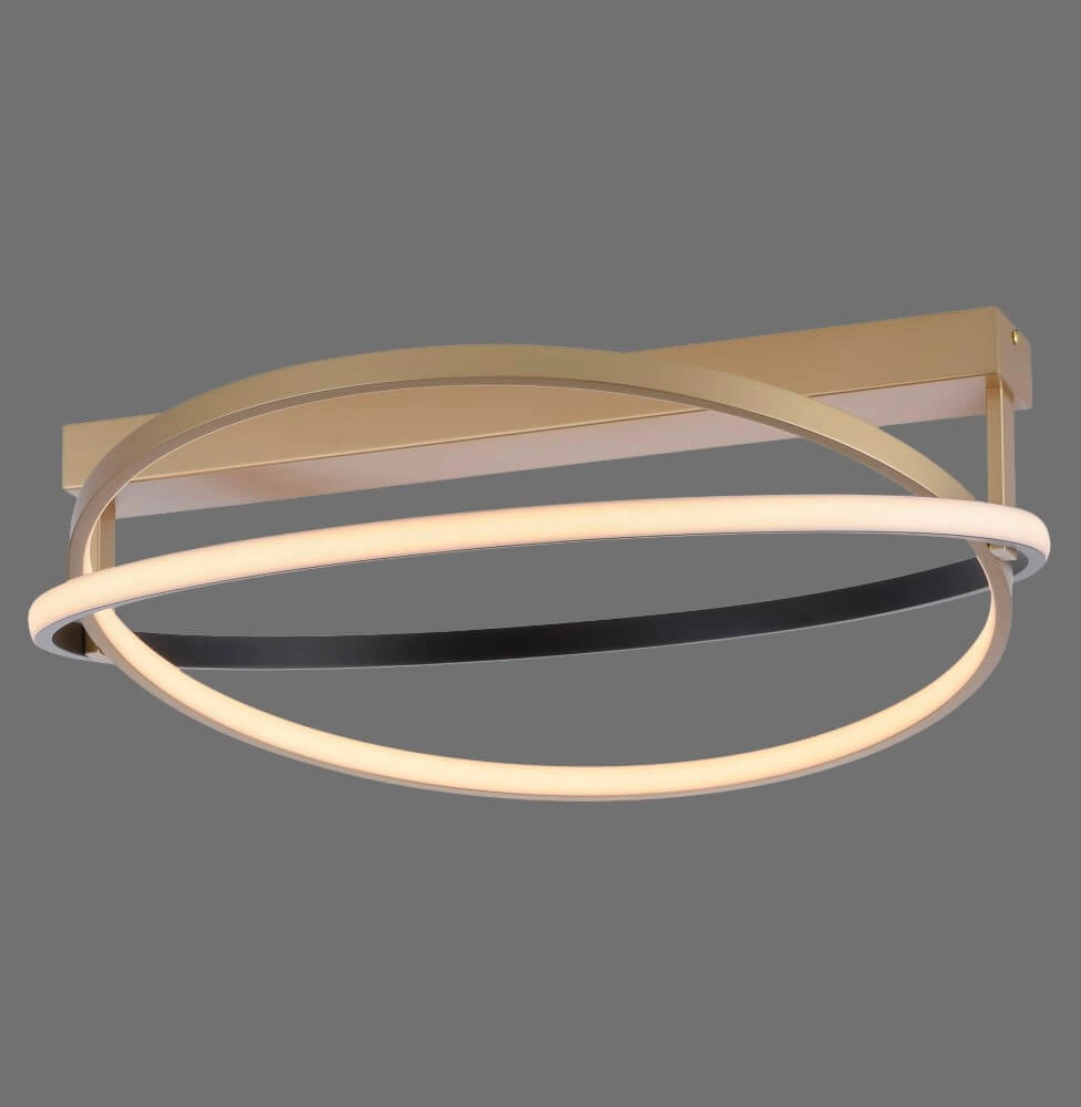 Plafondlamp Q-Beluga messing Paul Neuhaus 4012248373606