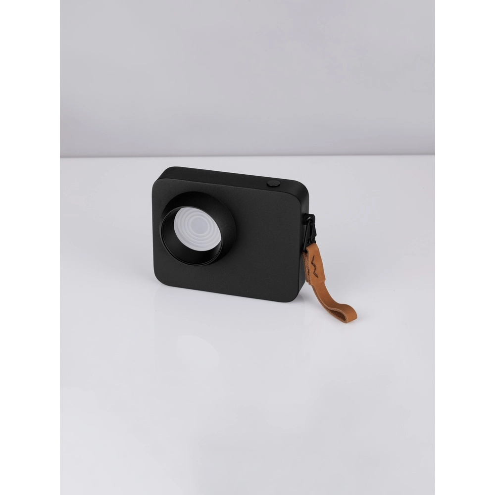 Oplaadbaar tafellampje Kedros zwart Lyora 5212017464095