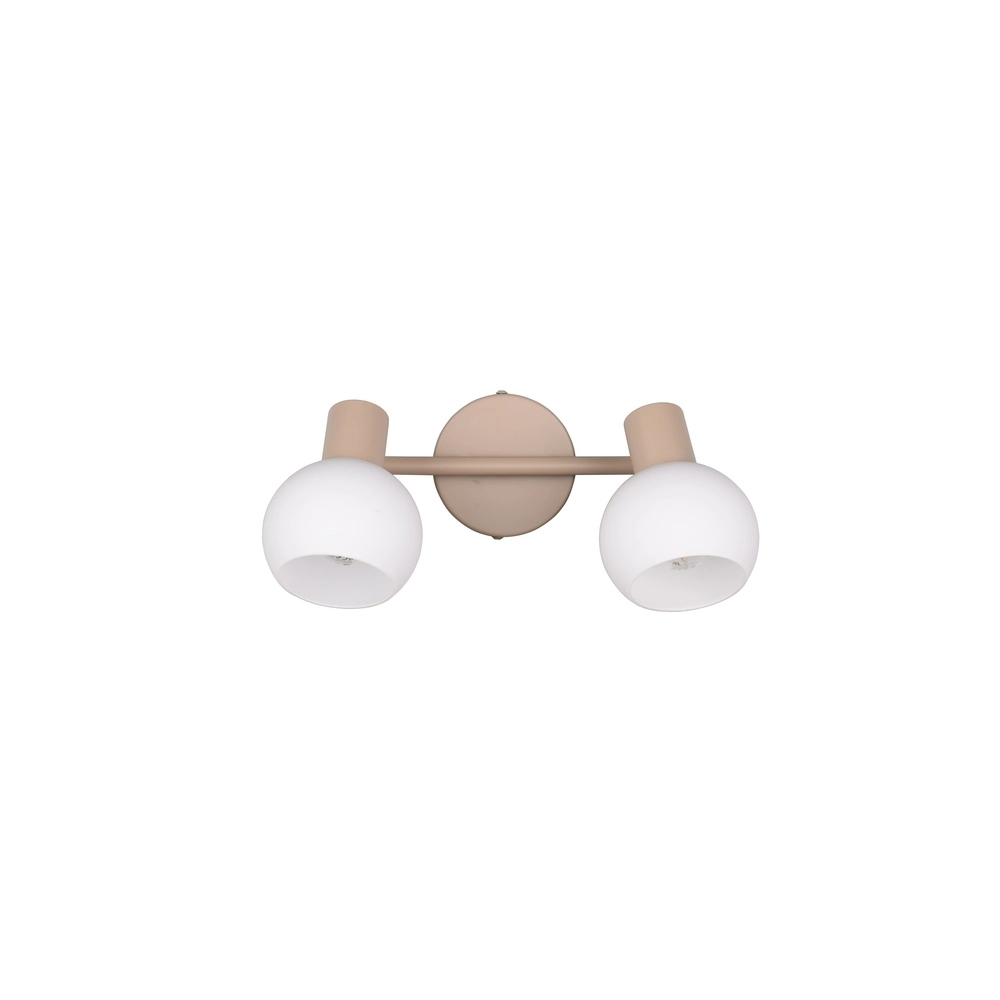 Plafondlamp Boba 2-lichts beige Trio 4017807654615
