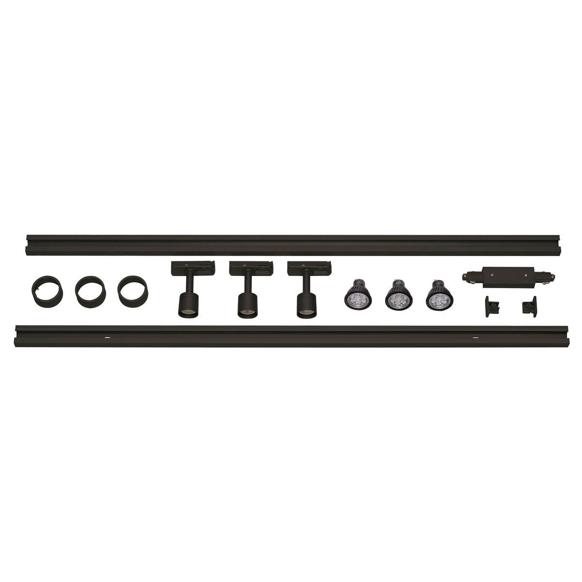 1-Fase Rail Set zwart SLV 4024163159265