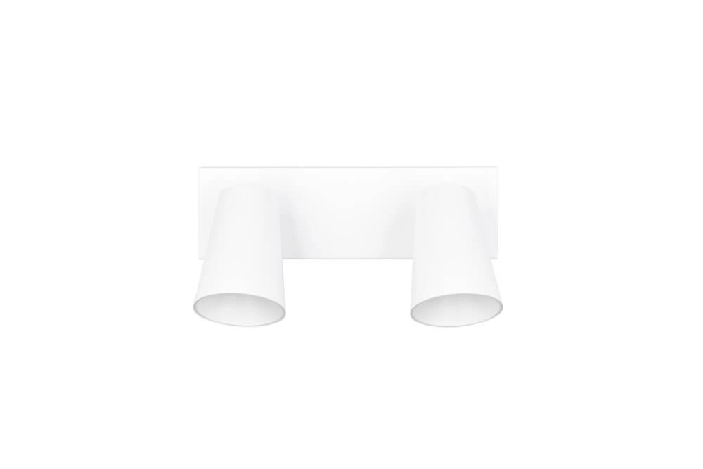 Dubbele opbouwspot Sharp wit Trio 4017807613070