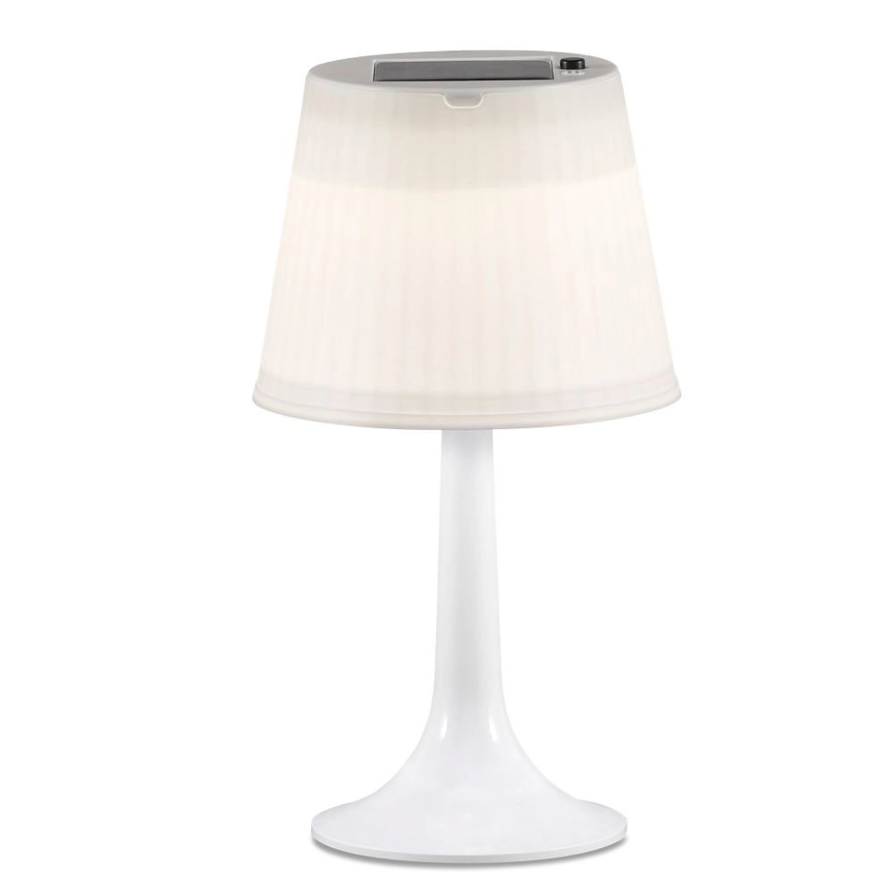Tuintafellamp Assisi Solar met LED wit
