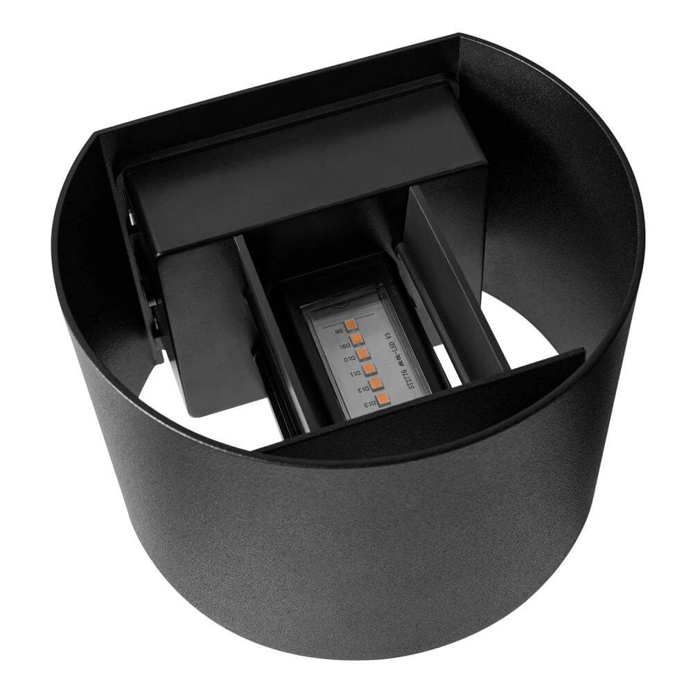 Ronde opbouwspot Milda zwart Nordlux 5704924017735