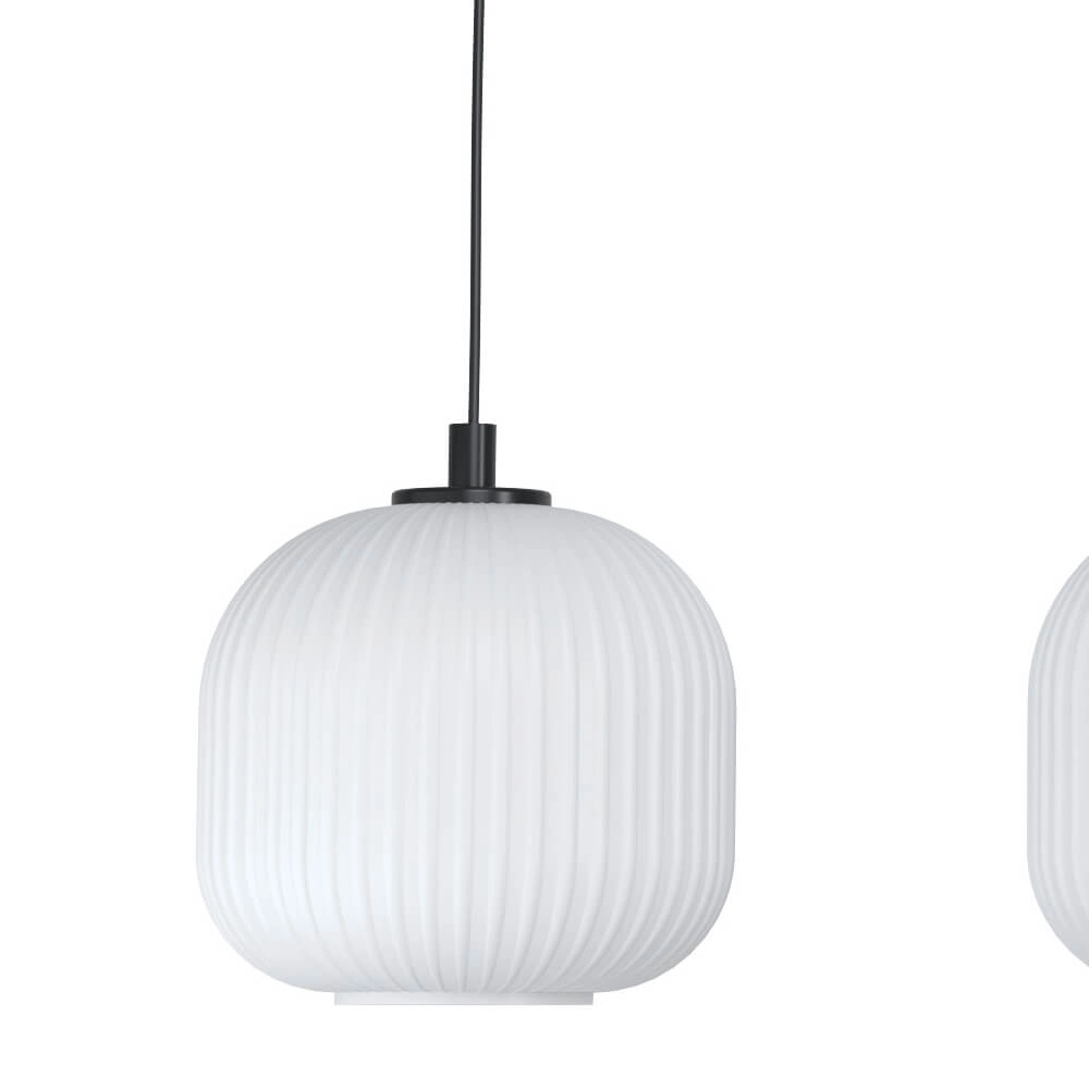 Glazen eetkamer lamp Mantunalle Eglo 9002759993672