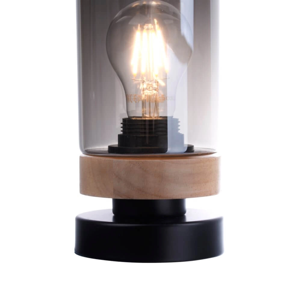 Tafellamp Pasqual zwart Just Light 4043689986087