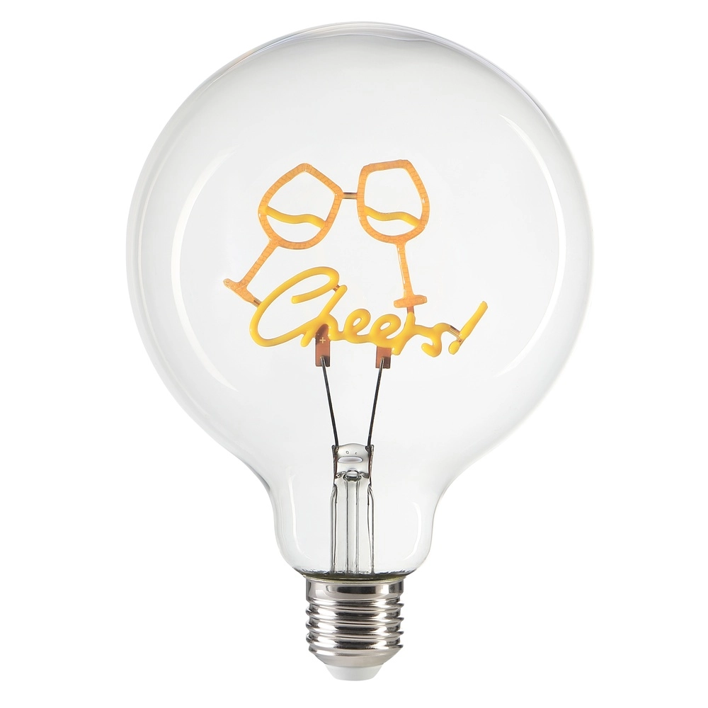 E27 lichtbron Lumopop "Cheers" geel Brilliant 4004353477652