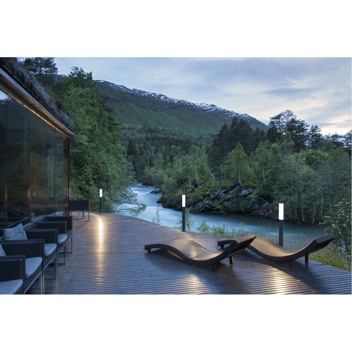 Design tuinlamp Aponi 120cm antraciet SLV 4024163189750