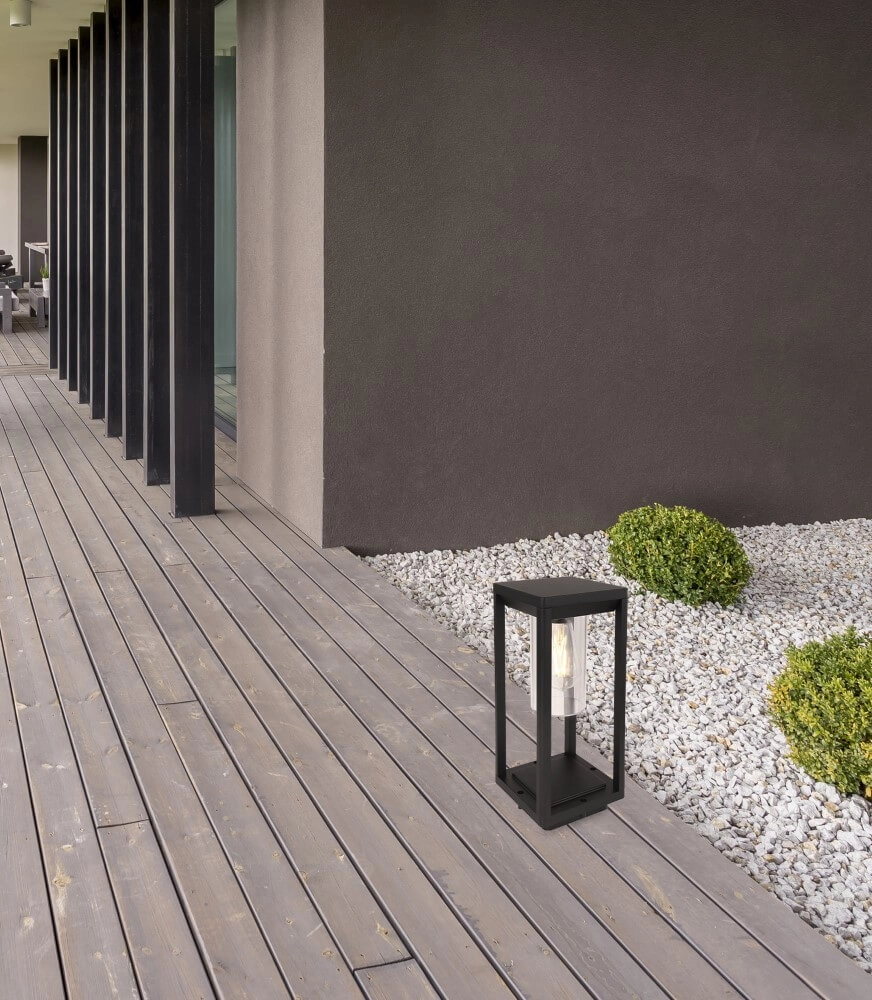 Zwarte terraslamp Candela Globo 9007371406500