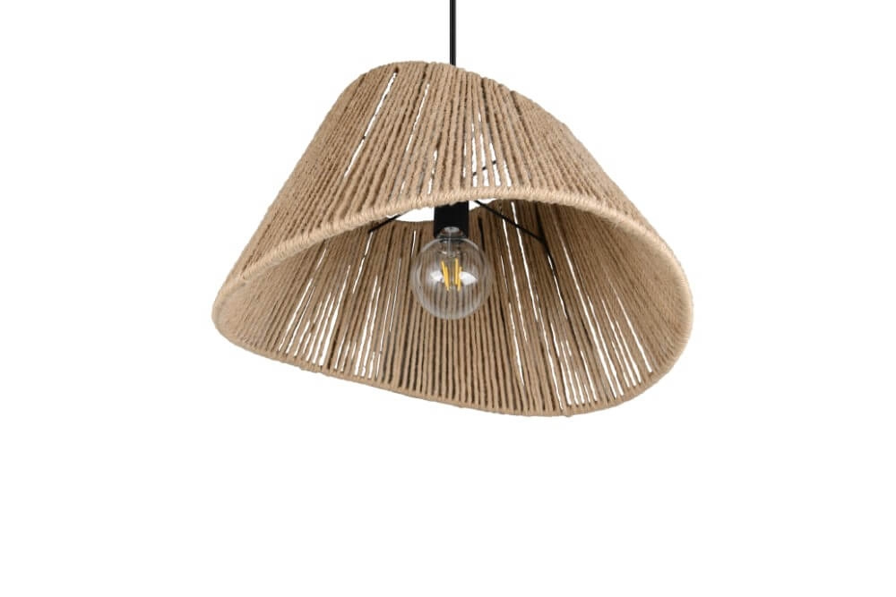 Japandi hanglamp Valerie rotan Ø 52cm Trio 4017807637380