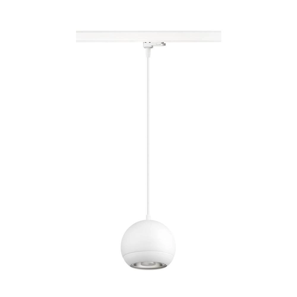 Hanglamp voor rail Light Eye 150 wit 3-fase Ø 15cm SLV 4024163295499