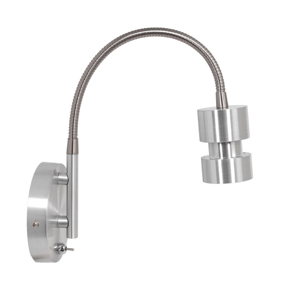 Vertelbaar leesspotje Natasja LED RVS Steinhauer 8712746145427