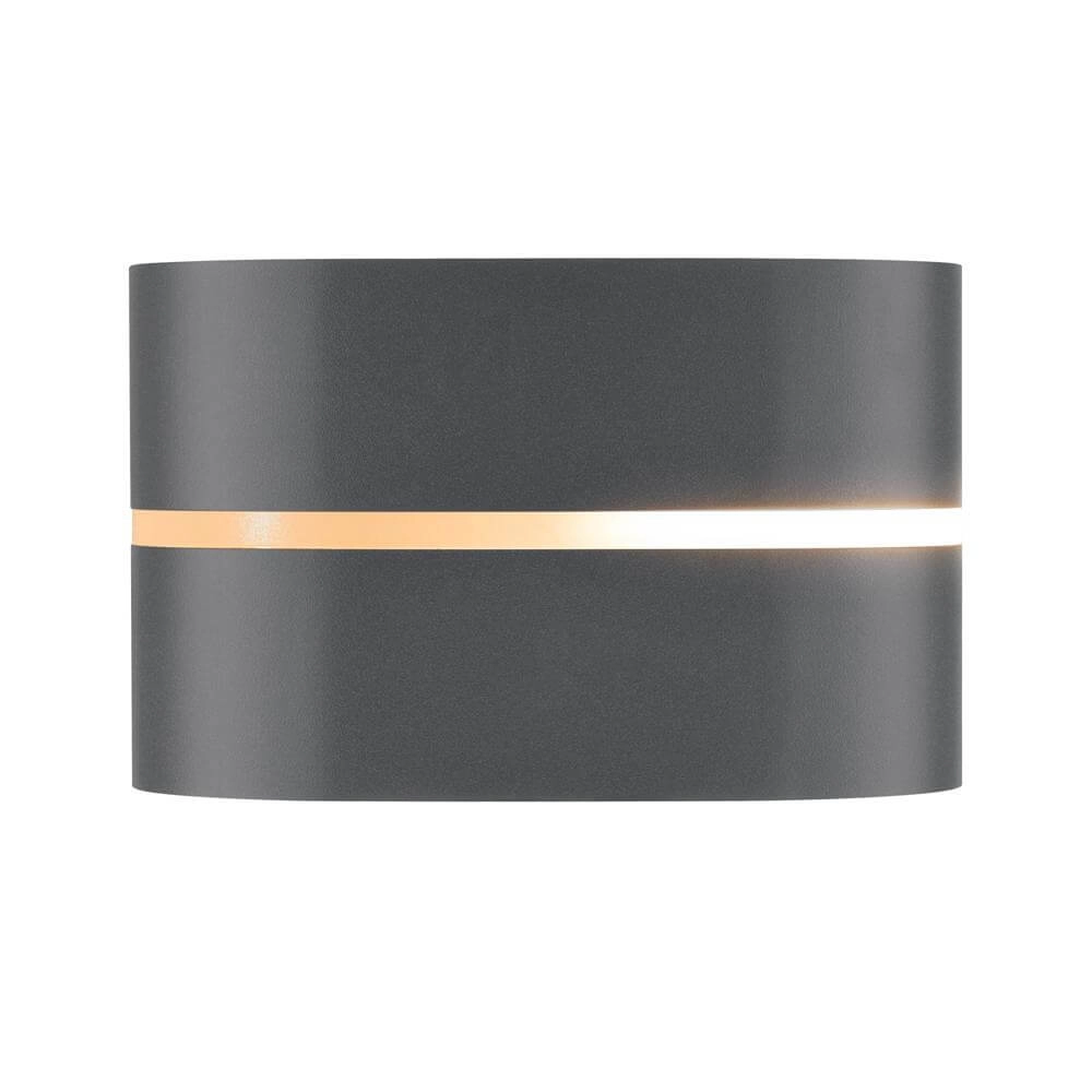Strakke wandlamp Sibelis antraciet Nordlux 5704924017698