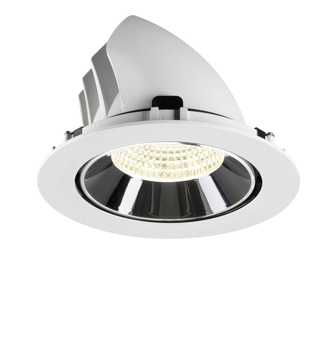 Inbouwspot Numinos Gimble XL wit/chroom 4000K - 55gr SLV 4024163308373