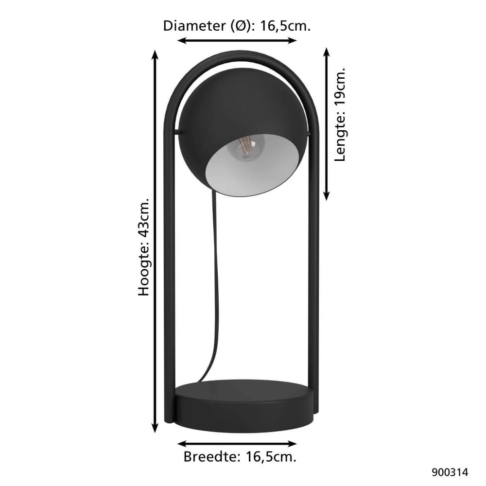 Modern bureaulampje Murnia Eglo 9008606235421