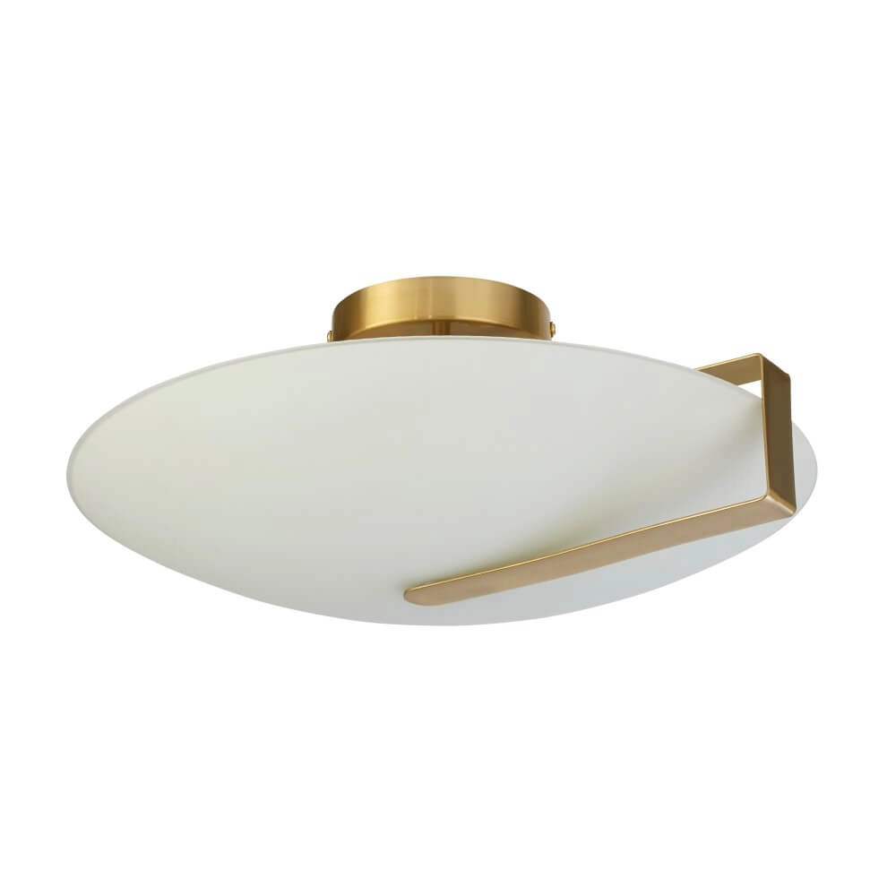 Plafondlamp Sundial goud Searchlight 5053423274768