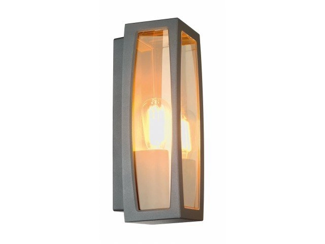 Prachtige buitenlamp Meridian Box 2 antraciet